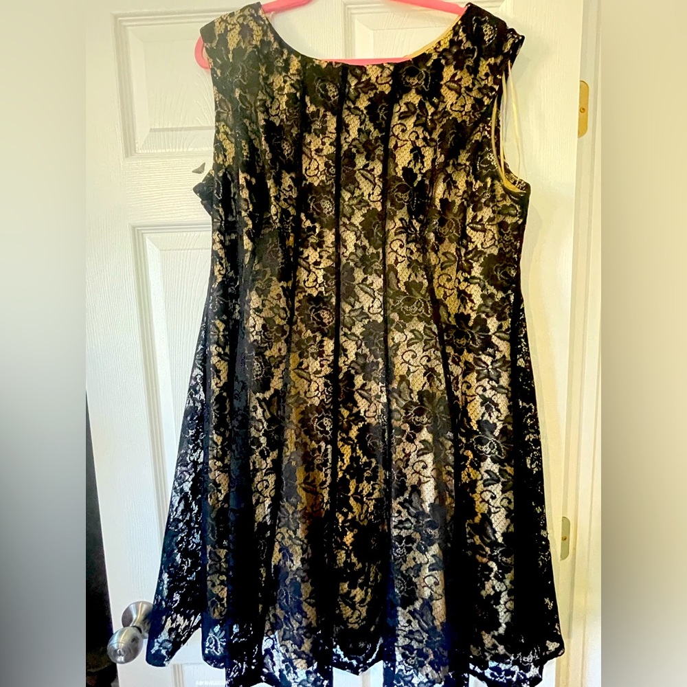 Beautiful lace overlay dress